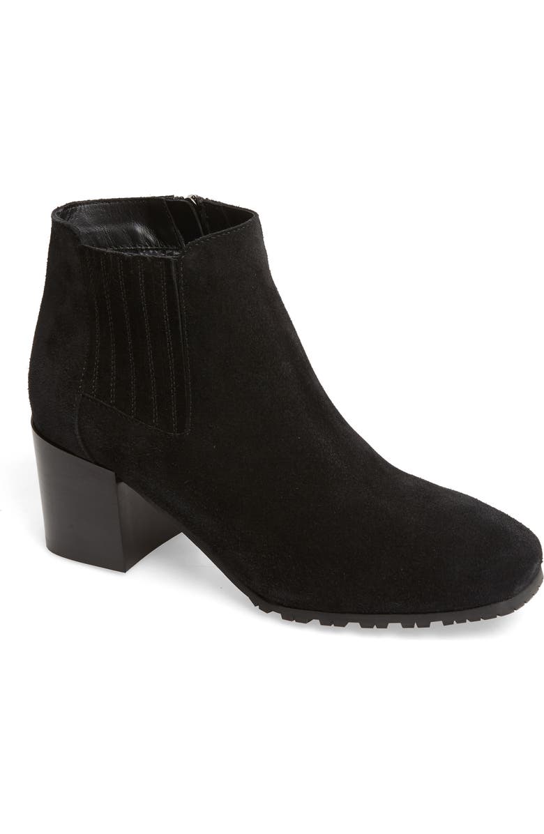 Aquatalia Weatherproof Block Heel Bootie, Main, color,