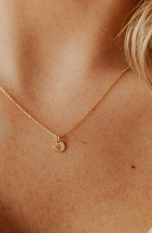 Made By Mary June Birth Flower Necklace