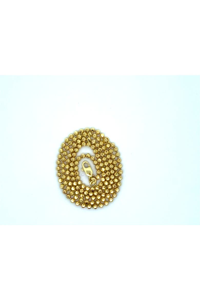 14K Diamond Cut Moon 2.5mm 20in Chain Necklace, Alternate, color, Yellow Gold