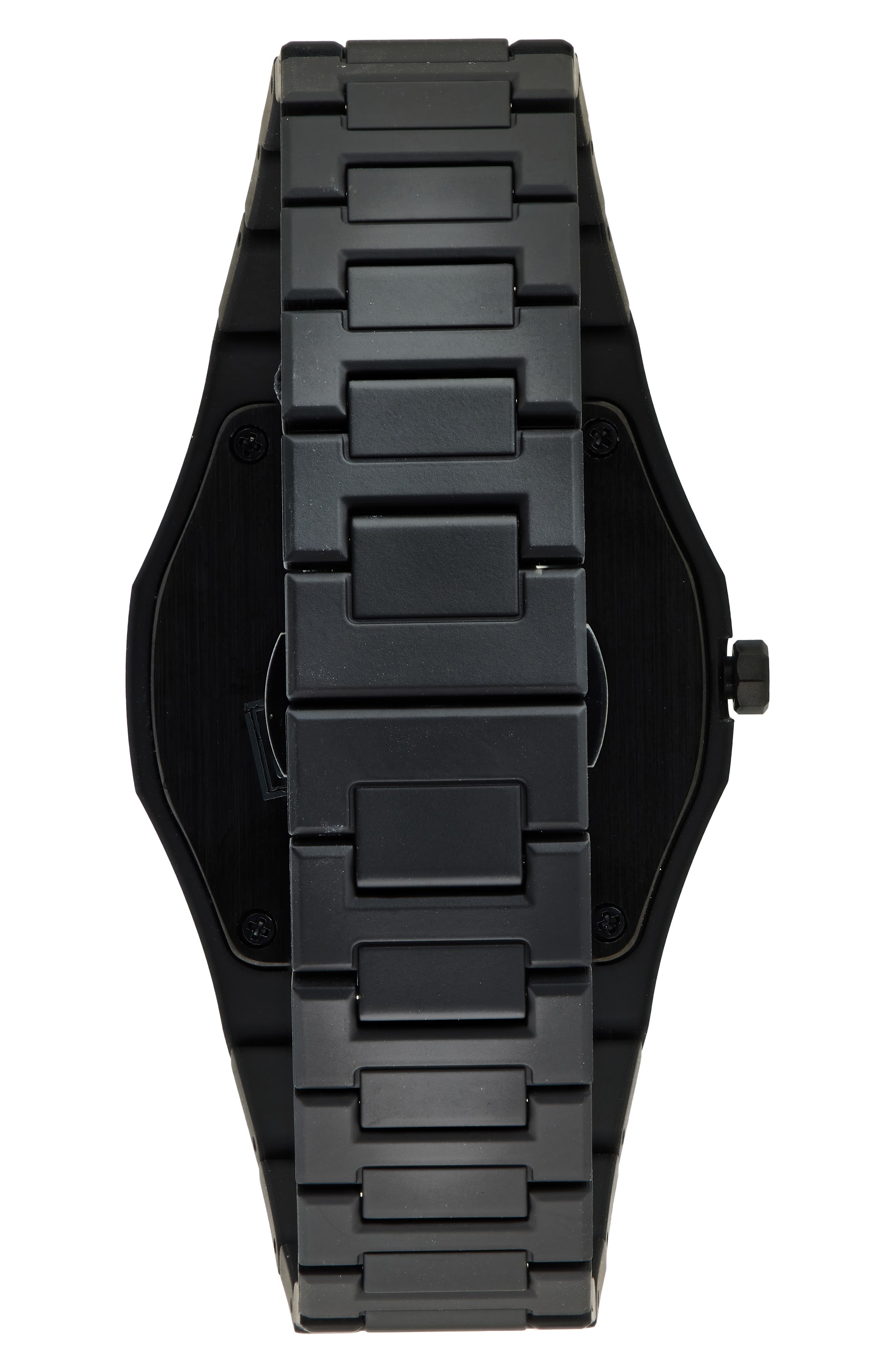 Женские часы D1 Milano Shadow Polycarbon Bracelet Watch, 40.5mm — фото 3