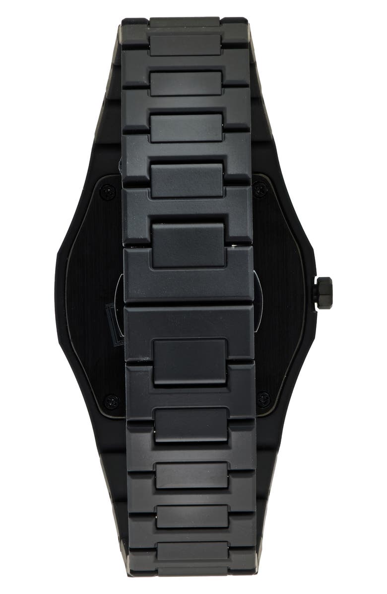 D1 Milano Shadow Polycarbon Bracelet Watch, 40.5mm, Alternate, color, Black