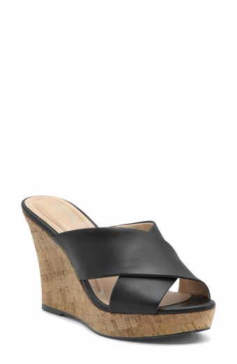 Charles by Charles David Latrice Cork Wedge Sandal