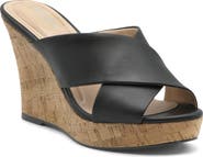 Charles by Charles David Latrice Cork Wedge Sandal