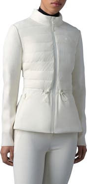 Mackage Laika Mixed Media Peplum Down Jacket