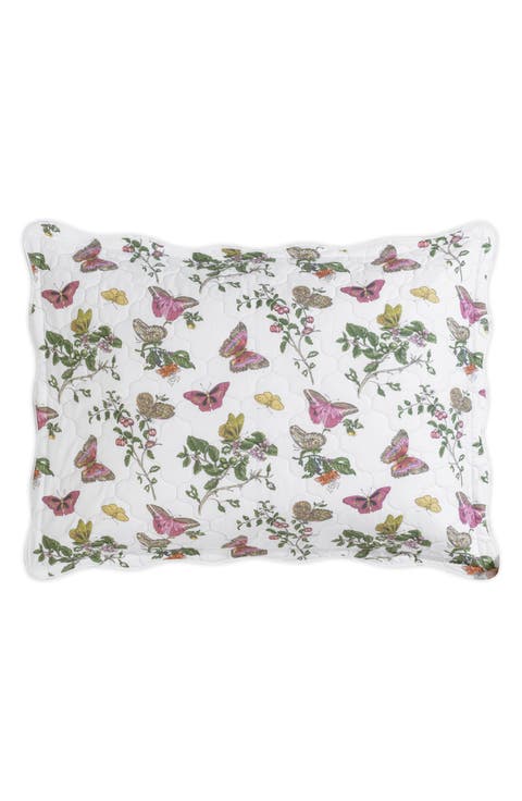 Baudin Butterfly Quilted Sham