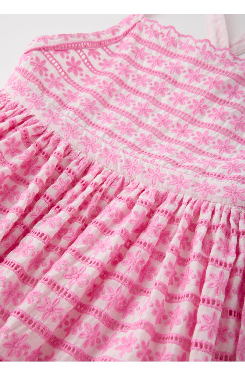 Marlo Kids Odessa Embroidered Maxi Dress, Alternate, color, Pink