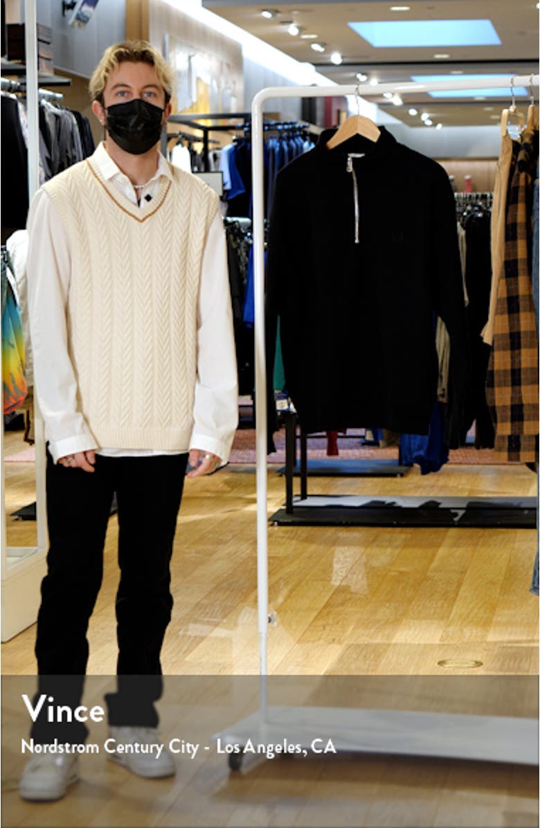 The Essential Half Zip Pullover, sales video thumbnail