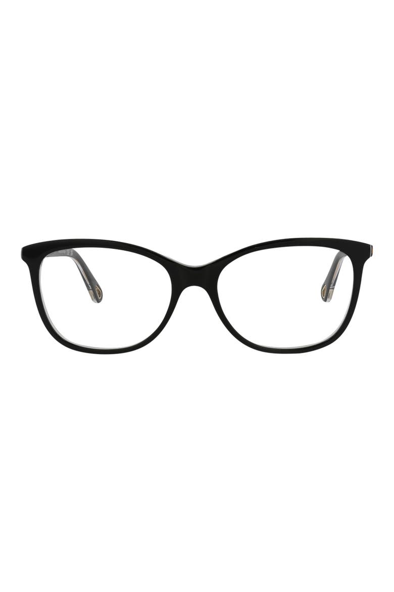 Core 52mm Optical Glasses, Main, color, BLACK BLACK TRANSPARENT
