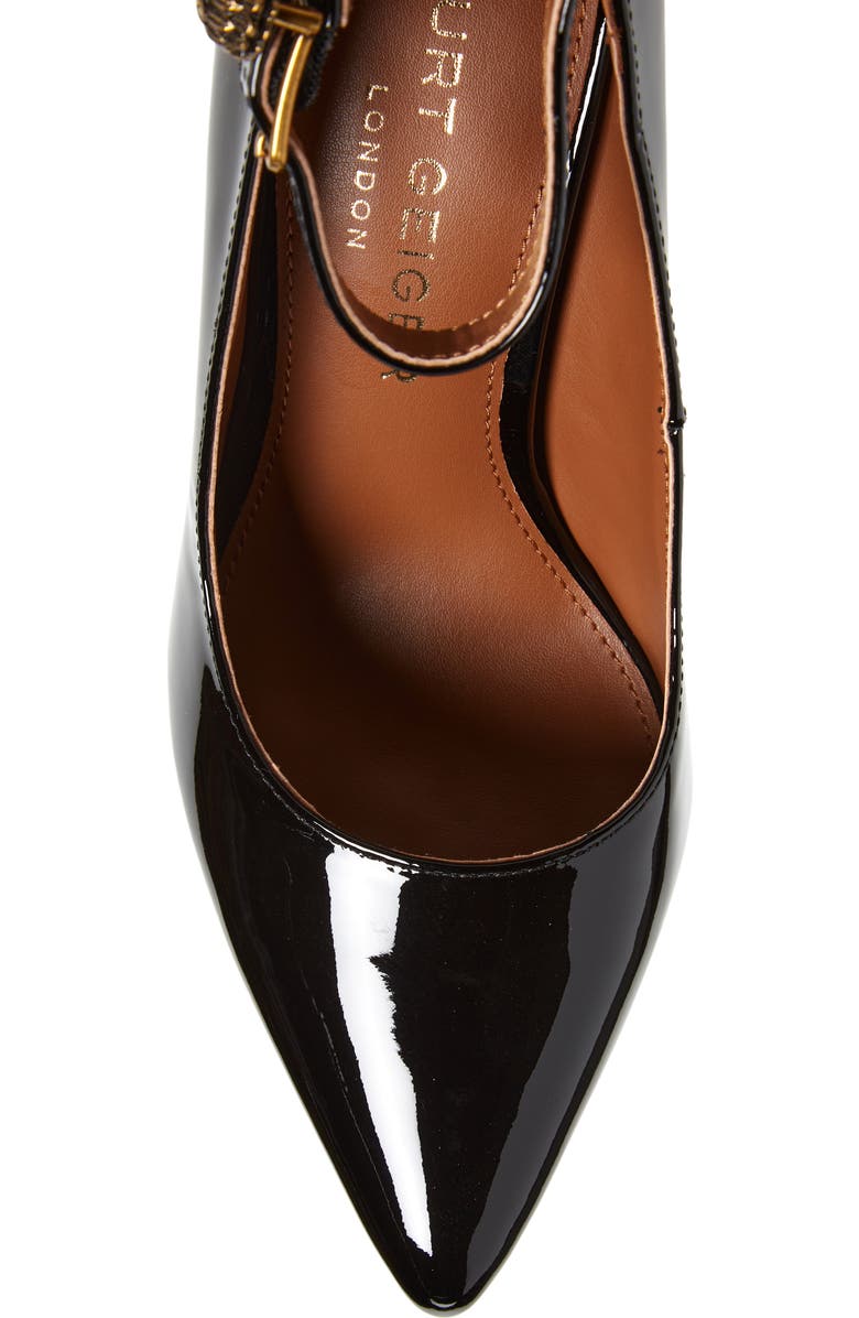 Kurt Geiger London Shoreditch Platform Ankle Strap Pump, Alternate, color,