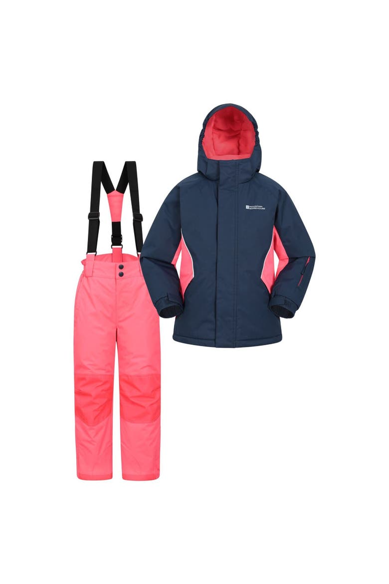 Childrens/Kids Ski Jacket & Trousers Set, Main, color, Dark Blue