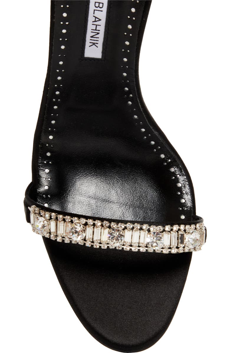 Manolo Blahnik Asasan Crystal Embellished Sandal, Alternate, color,