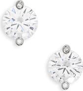 Kate Spade New York duo prong brilliant CZ stud earrings