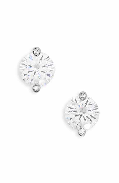 Kate Spade New York duo prong brilliant CZ stud earrings