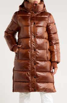 BCBGeneration Pillow 3/4 Hooded Longline Puffer Coat