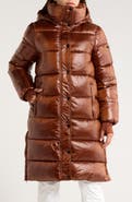 BCBGeneration Pillow 3/4 Hooded Longline Puffer Coat