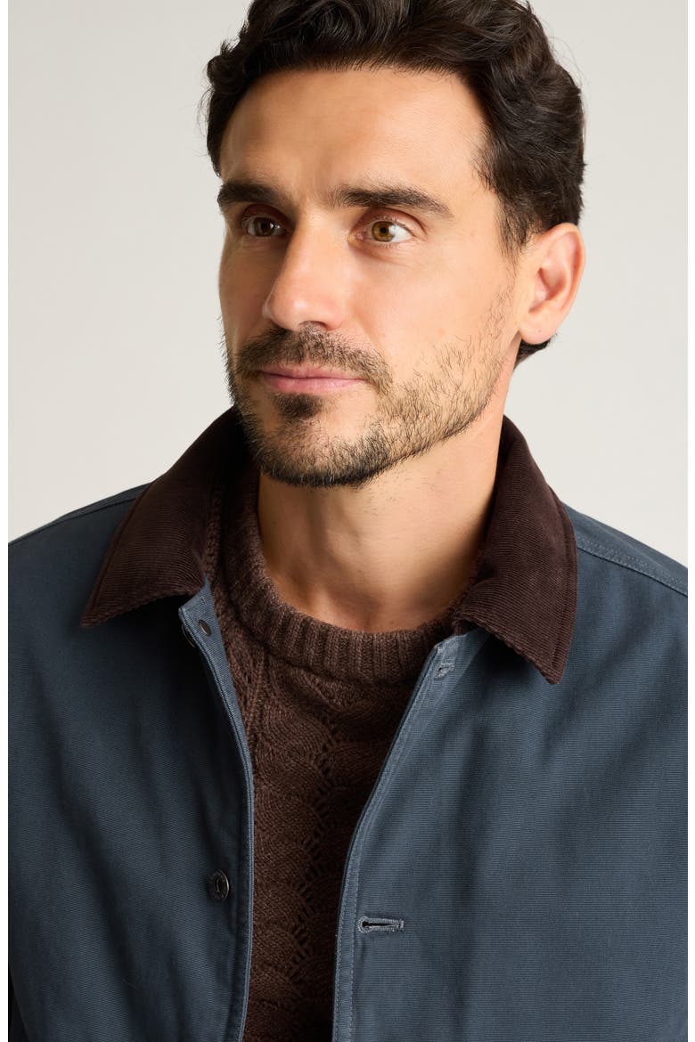 Canvas Ranch Jacket, Alternate, color, MIDNIGHT NAVY