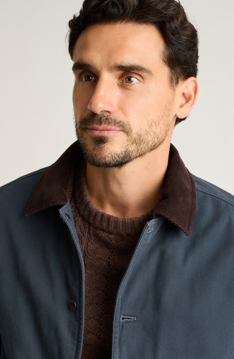 Bonobos Canvas Ranch Jacket, Alternate, color, Midnight Navy