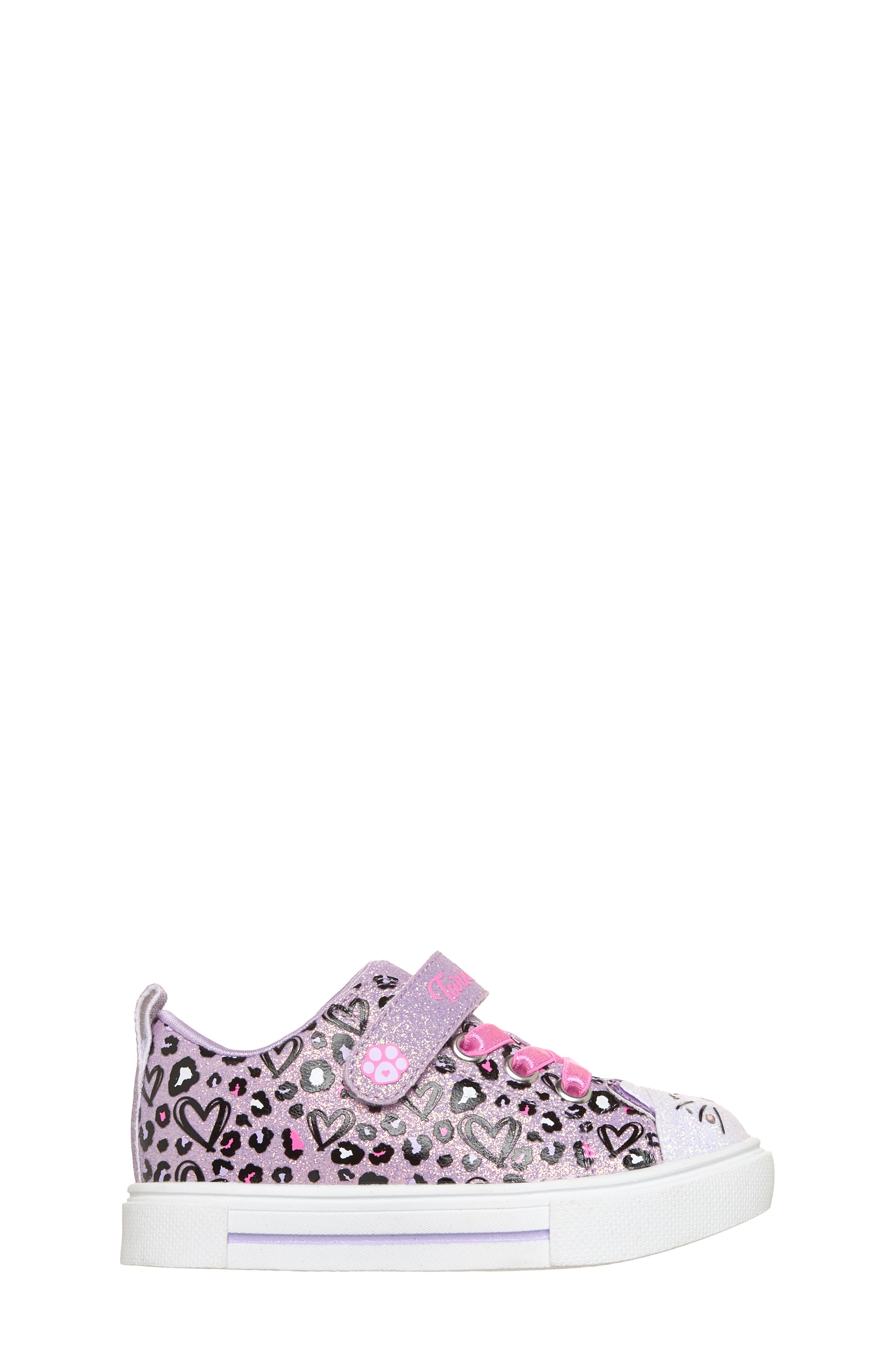 Kids' Twinkle Sparks Meow Sneaker, Alternate, color, PINK MULTI