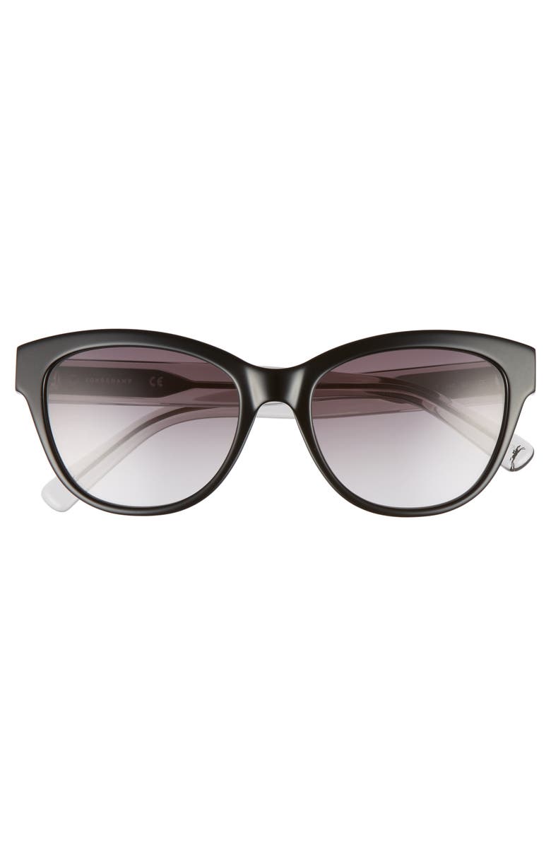 Longchamp 54mm Gradient Lens Sunglasses, Alternate, color, 