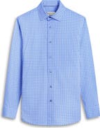 Bugatchi James OoohCotton® Geo Print Button-Up Shirt