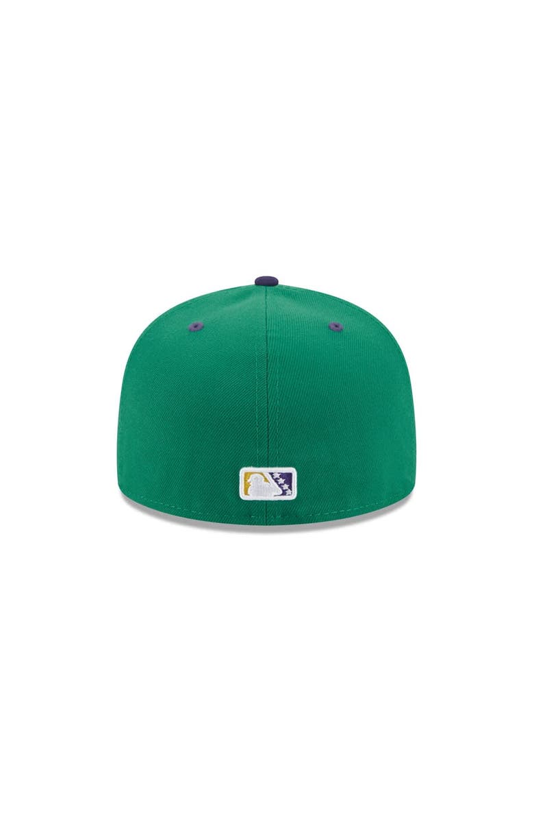 New Era Men's New Era Green Louisville Bats Theme Nights 59FIFTY Fitted Hat, Alternate, color, Green
