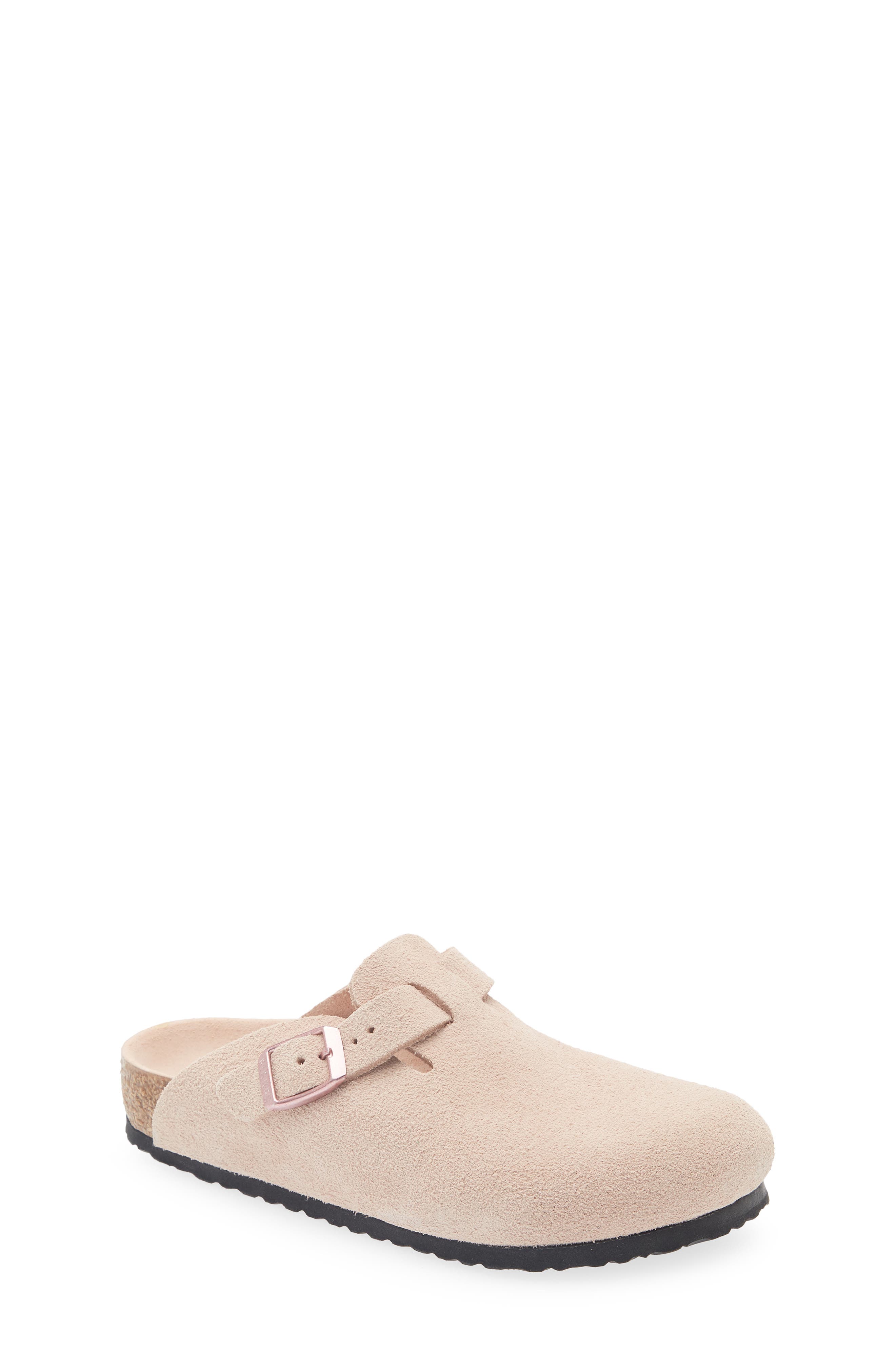 Kids' Boston Clog, Main, color, LIGHT ROSE
