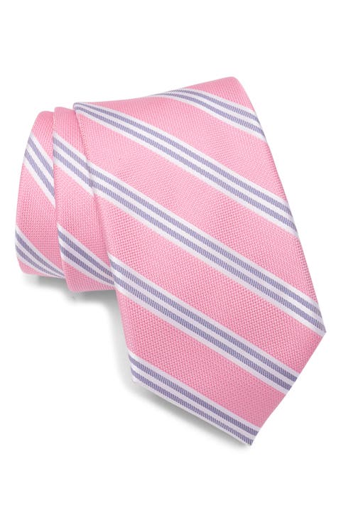 Candice Diagonal Stripe Tie