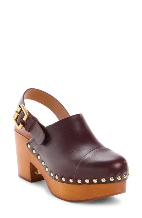 Jeanette Slingback Platform Clog (Women)