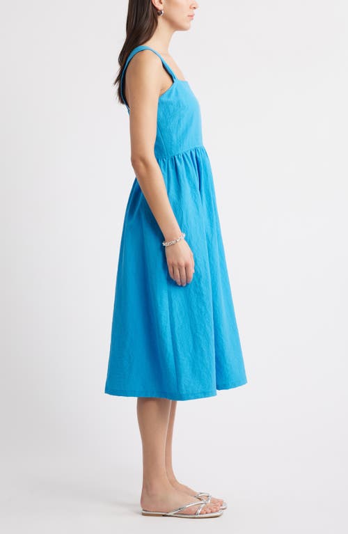 Caslon ® Woven Midi Sundress In Blue