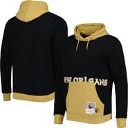 Mitchell & Ness Men's Mitchell & Ness Black New Orleans Saints Big Face 5.0 Pullover Hoodie