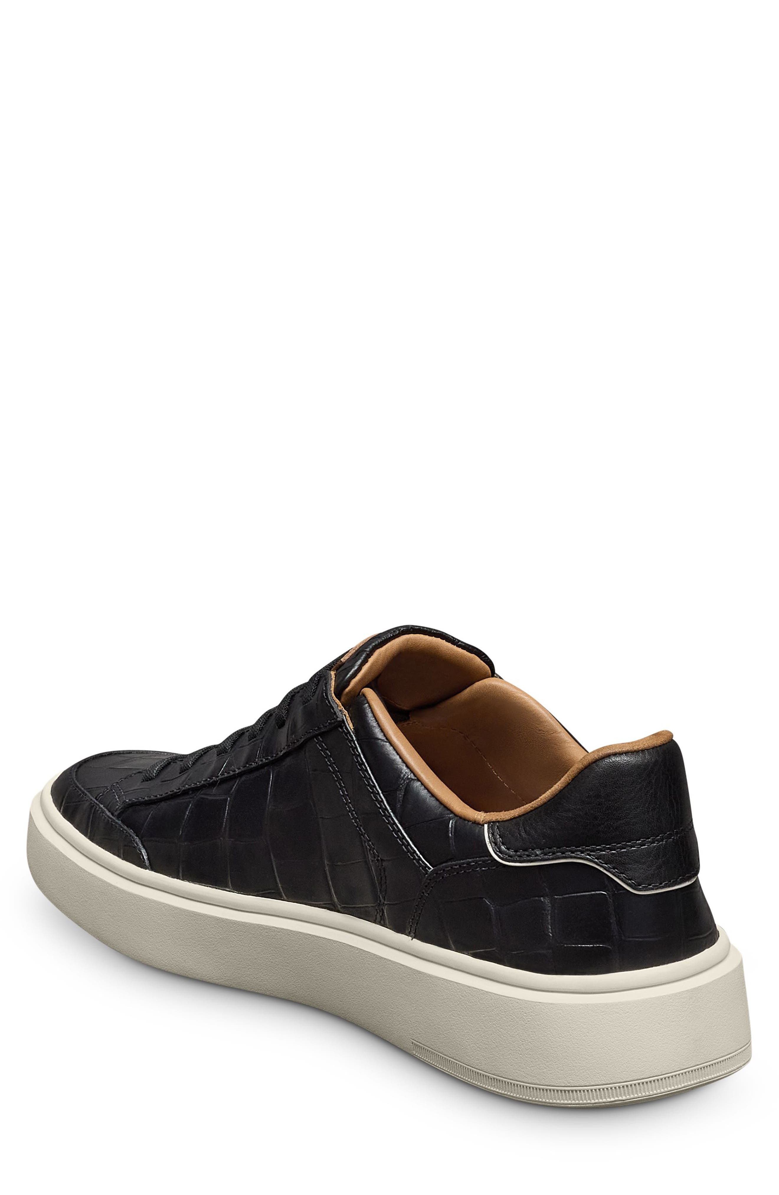 Allen Edmonds Oliver Sneaker, Alternate, color, Black