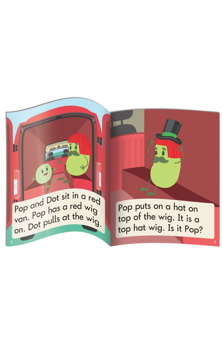 Junior Learning Decodable Readers The Pods, Phase 3 Phonics, Alternate, color, Multicolored