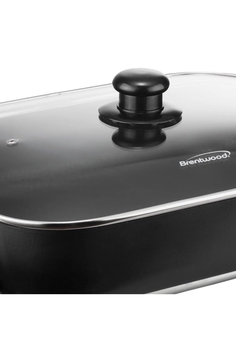 Brentwood Electric Skillet, Alternate, color, Black