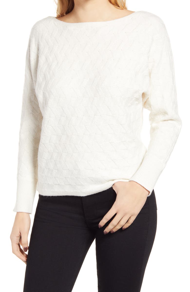 Vince Camuto Dolman Sleeve Sweater, Main, color, 