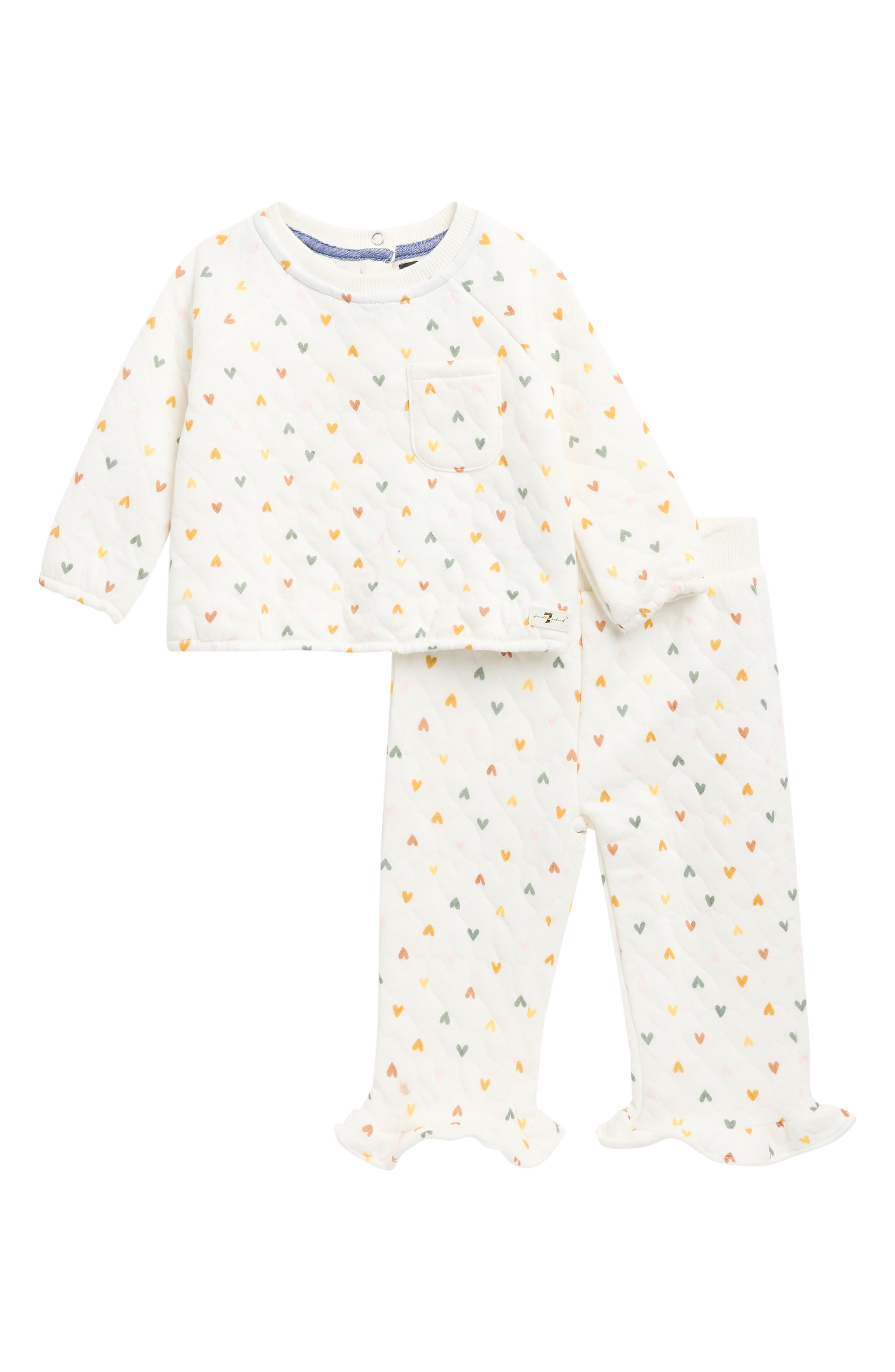 Quilted Top & Pants Set