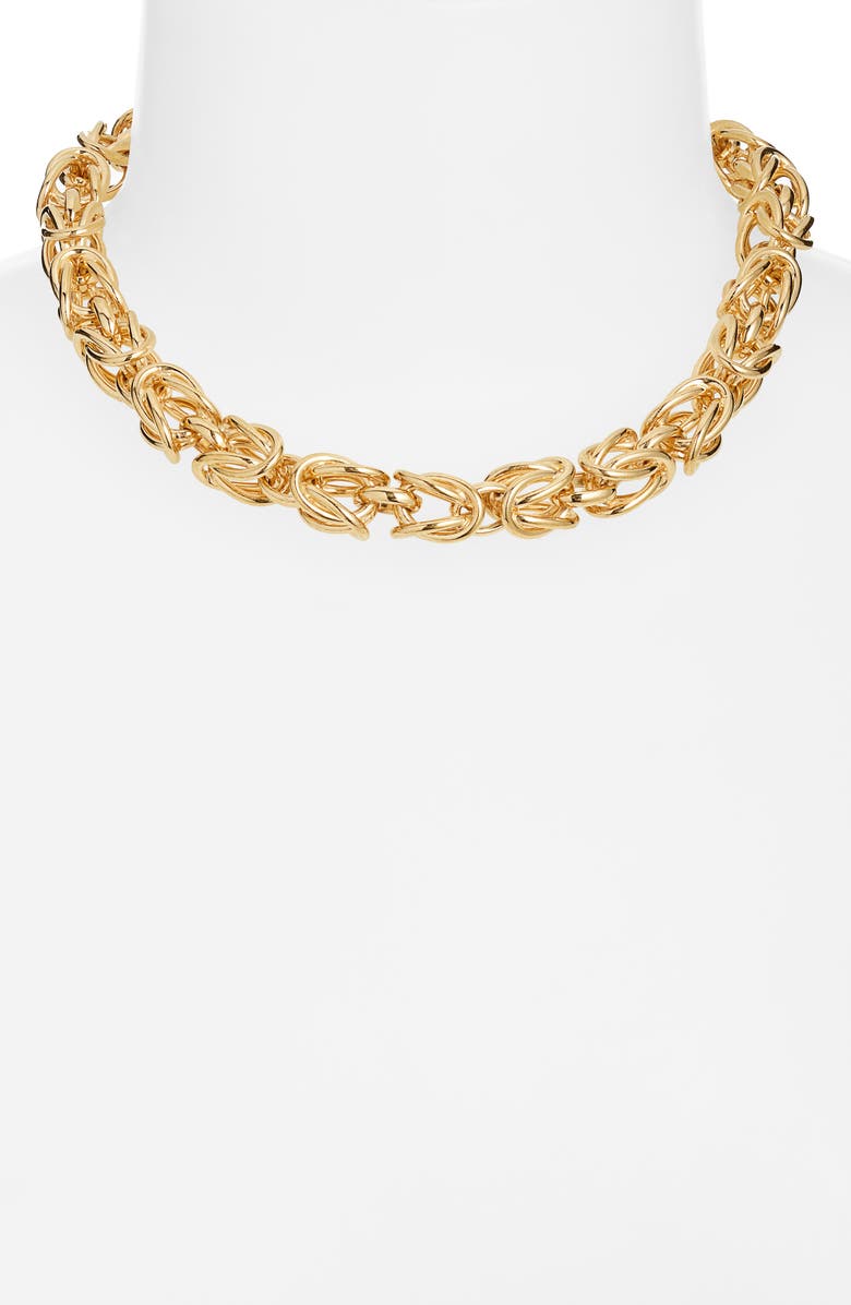 TOTEME Byzantine Collar Necklace, Alternate, color,