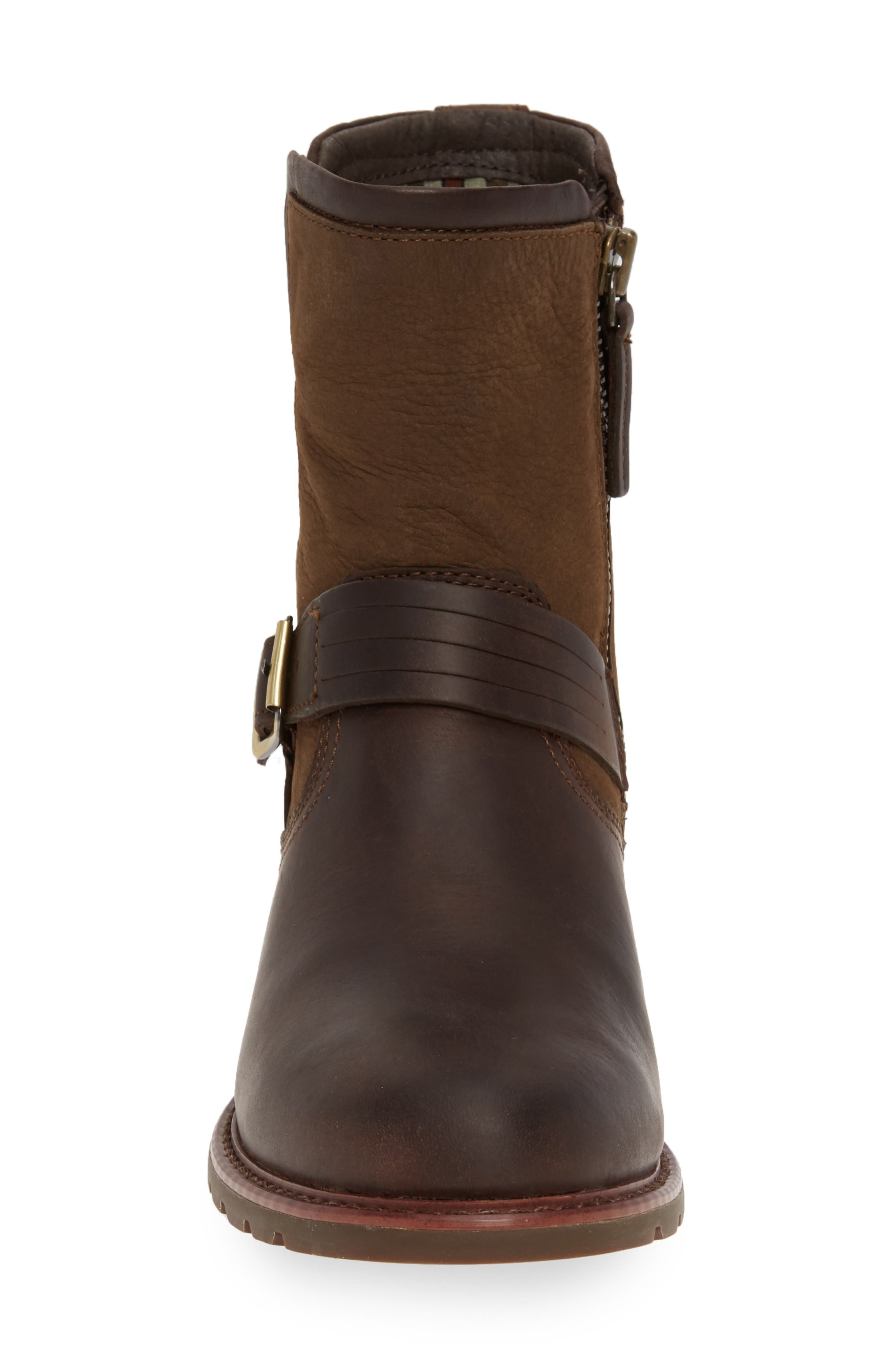 Savannah Waterproof Bootie, Alternate, color, CHOCOLATE/ WILLOW