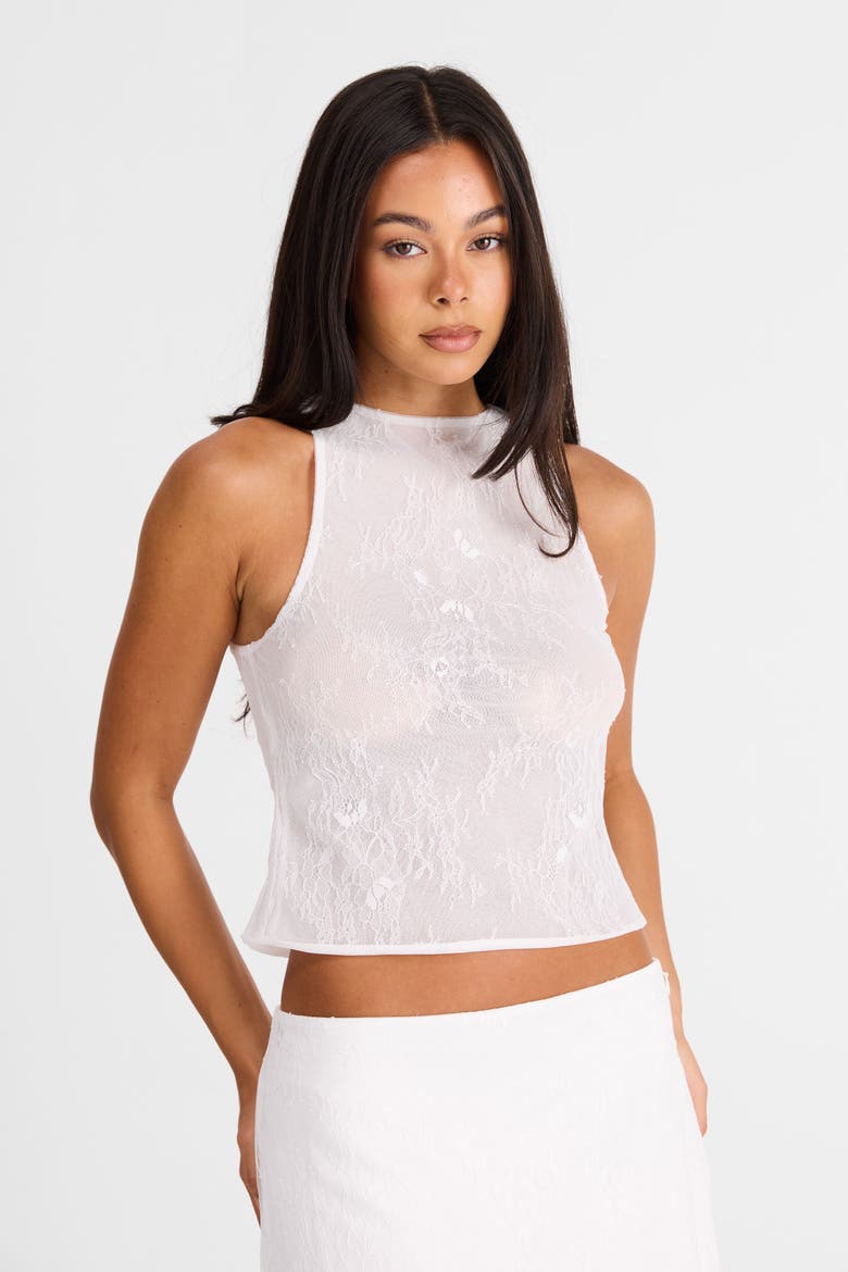 Juliette Top, Main, color, White