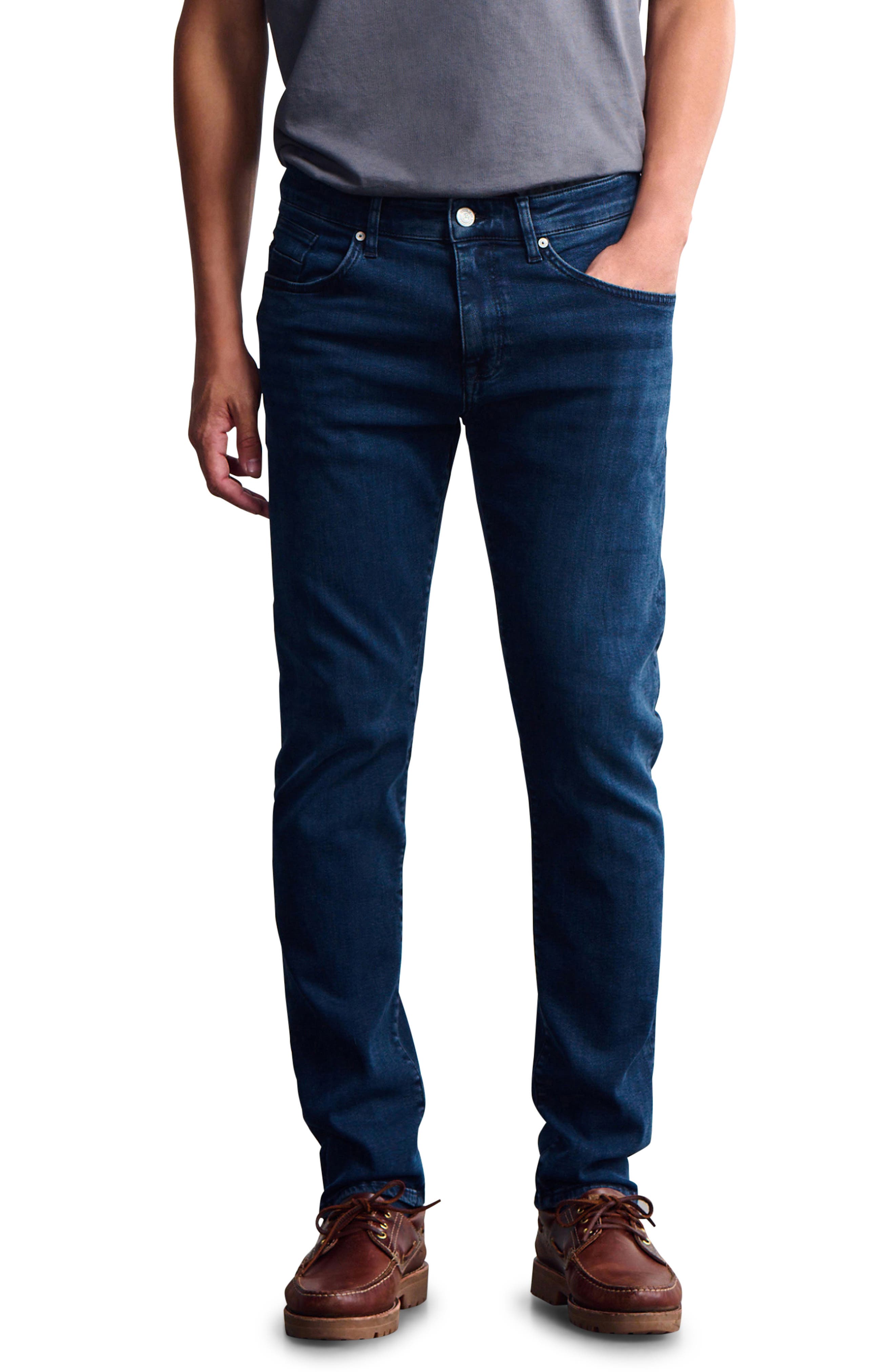 General Denim Works Ride Slim Fit Jeans in Midnight Denim 
