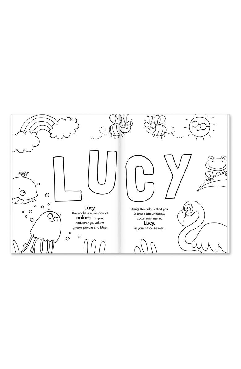 I See Me! x Crayola<sup>®</sup> 'Lucy Sees a Rainbow' Personalized Coloring & Activity Book, Alternate, color,