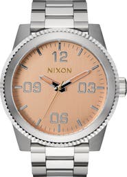 Nixon Corporal Bracelet Watch, 48mm