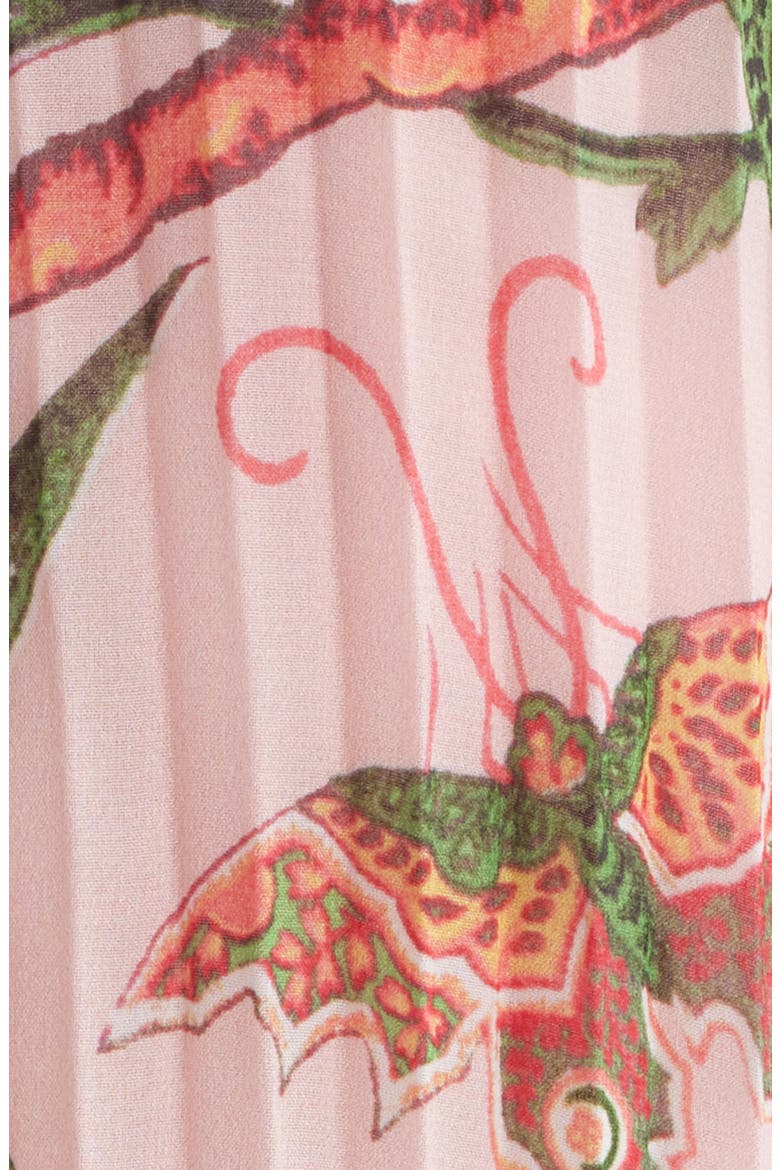 Helen Floral Pleated Top, Alternate, color, PEONY MULT