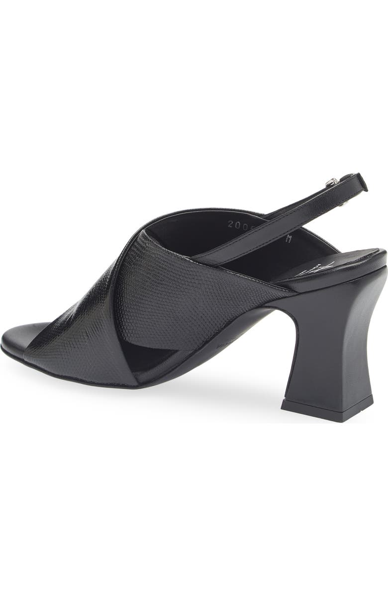 Aquatalia Catarina Embossed Leather Slingback Sandal, Alternate, color,