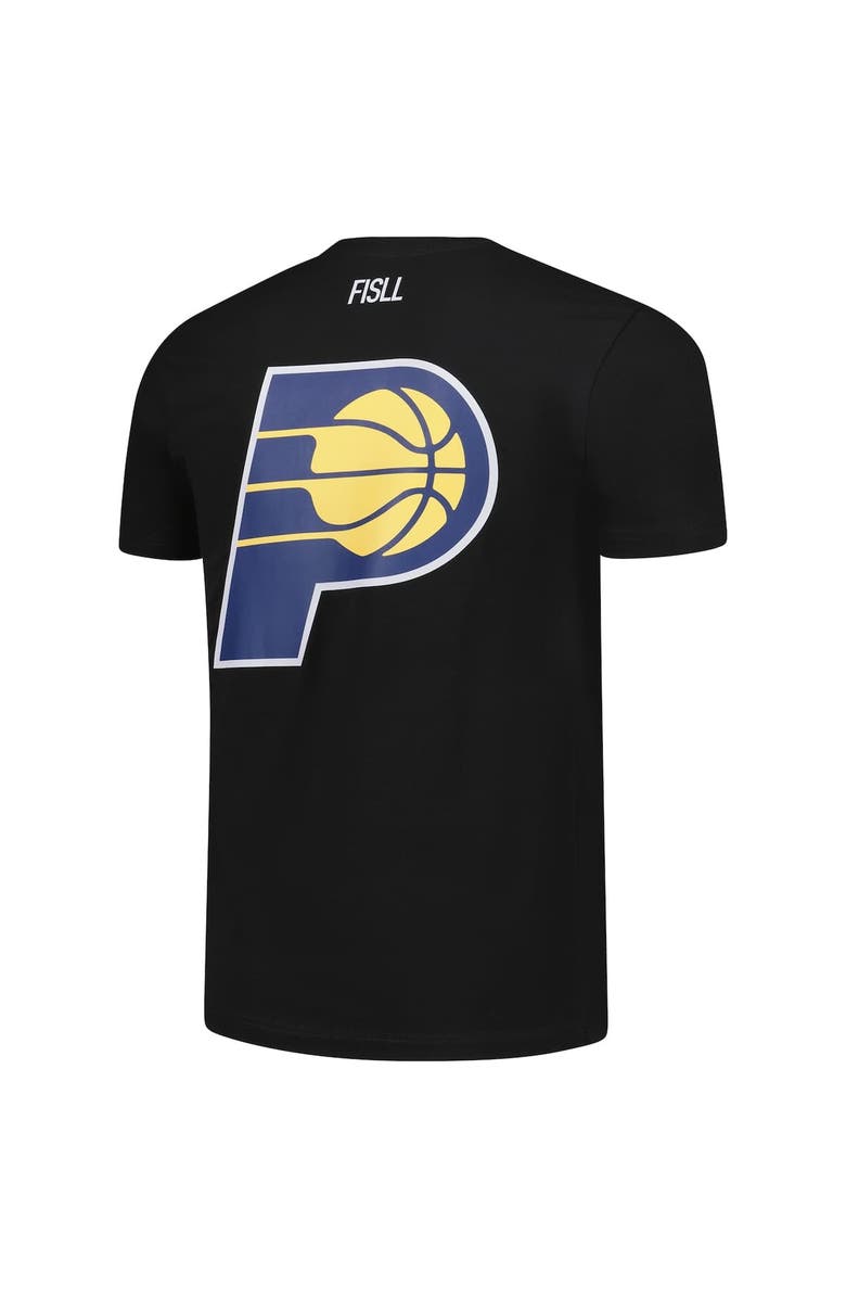 FISLL Unisex FISLL Black Indiana Pacers Oversize Logo T-Shirt, Alternate, color, Black