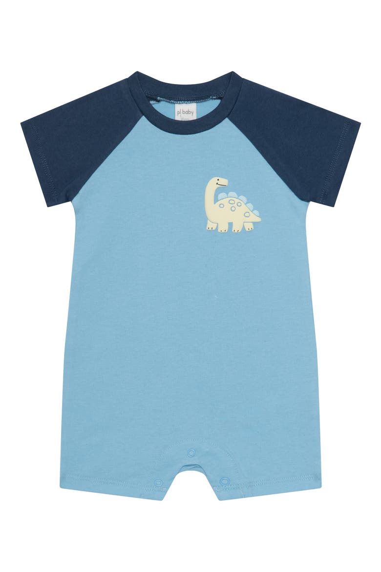 Assorted 3-Pack Animal Rompers, Alternate, color, DINO