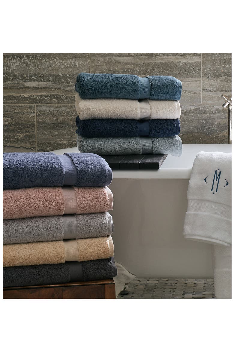 Lotus Bath Towel, Alternate, color, SMOKE