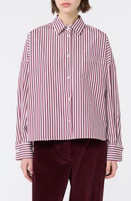Weekend Max Mara Striped Cotton Shirt
