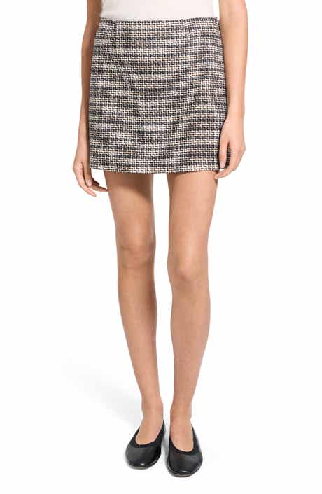 Tweed Miniskirt