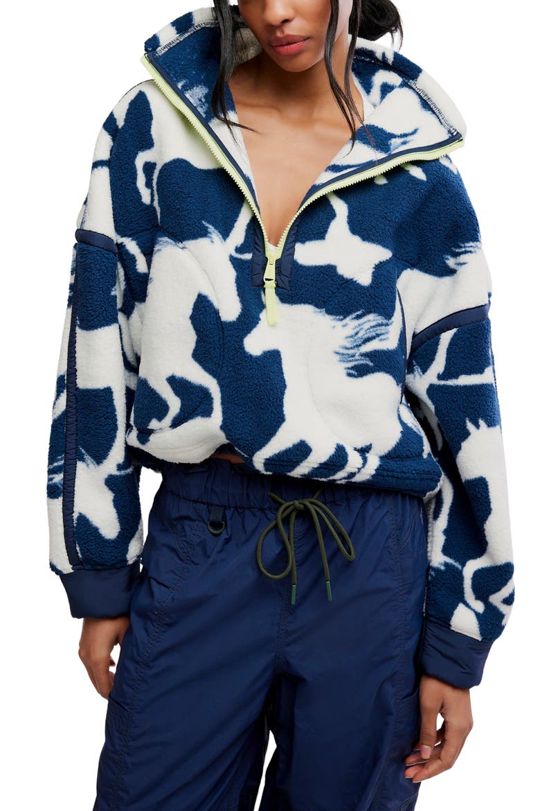 Free People FP Movement Mountain High Quarter Zip Top (Women