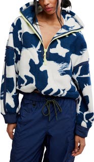 Free People FP Movement Mountain High Quarter Zip Top